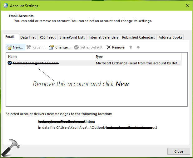 FIX Something Went Wrong And Outlook Couldn’t Set Up Your Account